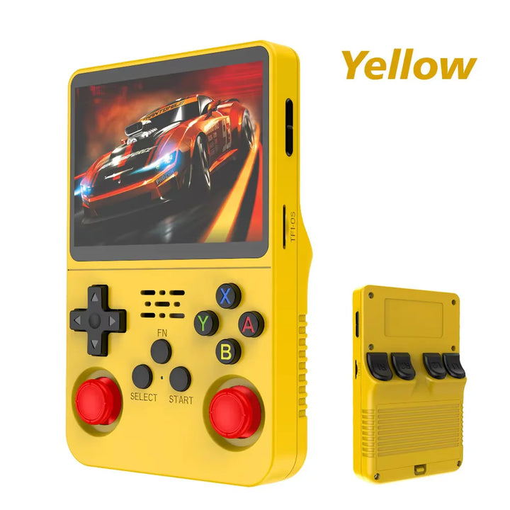 R36S Retro Handheld Video Game Console Linux System 3.5 Inch IPS Screen Portable Pocket Video Player R35S 128GB Games