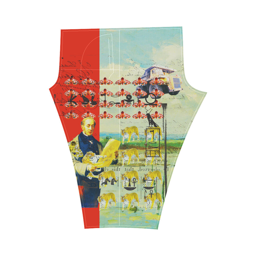 ACCORDING TO PLAN. Men's All Over Print Sweatpants