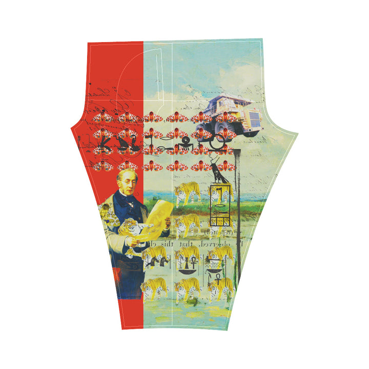ACCORDING TO PLAN. Men's All Over Print Sweatpants