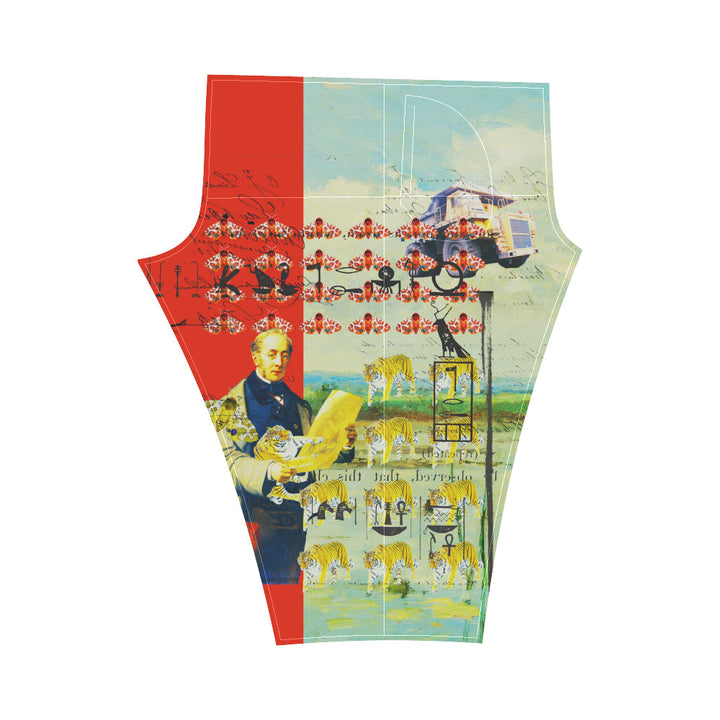 ACCORDING TO PLAN. Men's All Over Print Sweatpants