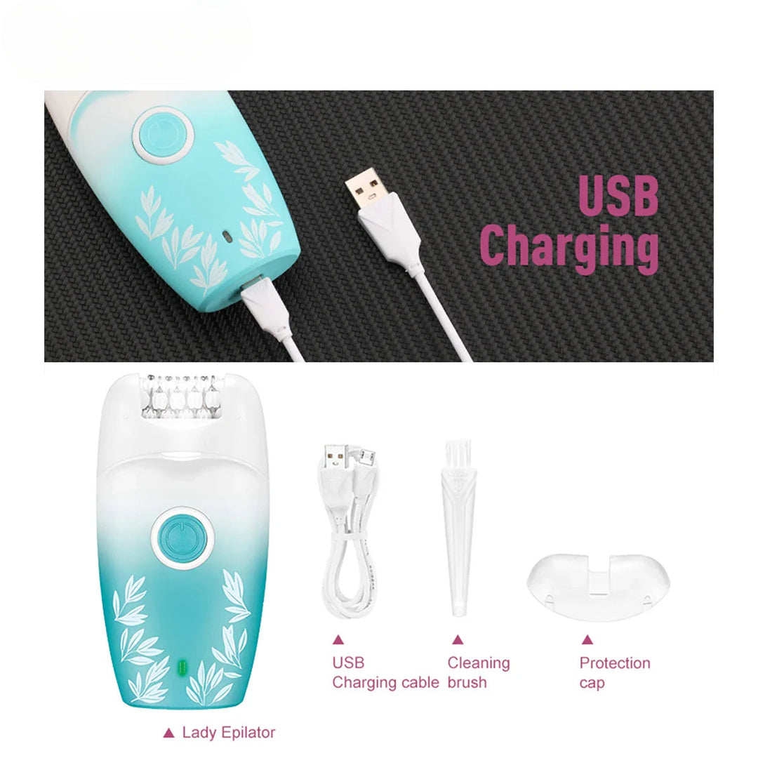 Women Hair Trimmer Professional Hair Removal Tool Electric Epilator