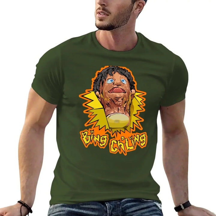 Bing Ch'Ling T-Shirt sports fans Aesthetic clothing men workout shirt