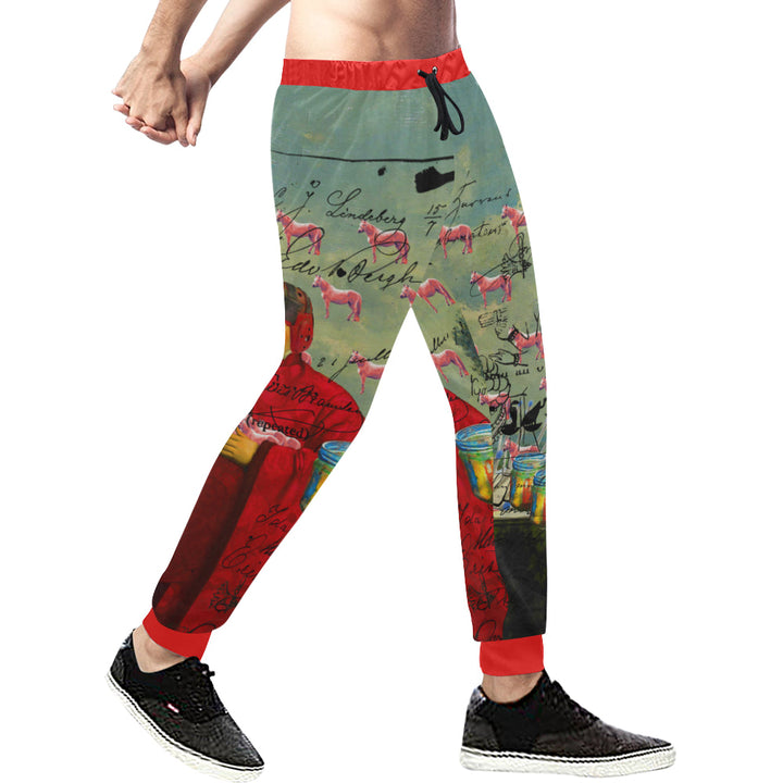 I FOUND THEM IN THERE III Men's All Over Print Sweatpants
