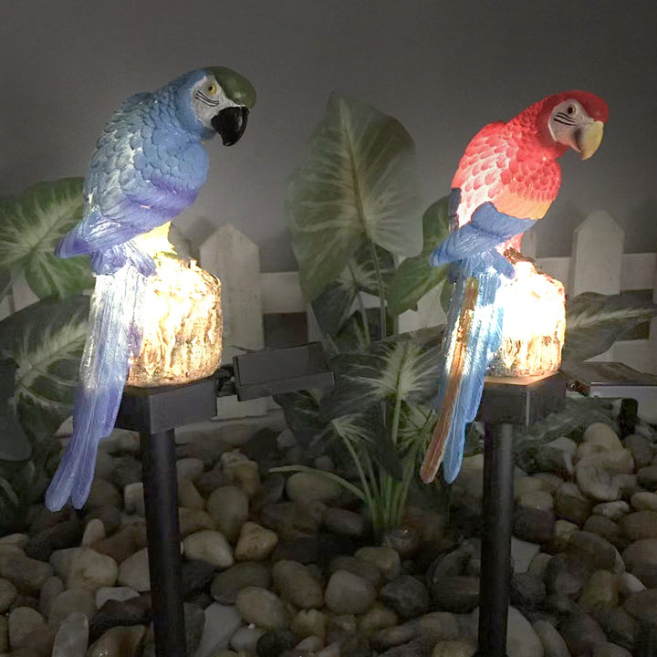 Solar Parrot Garden light LED Outdoor Decor Light Pathway Decoration