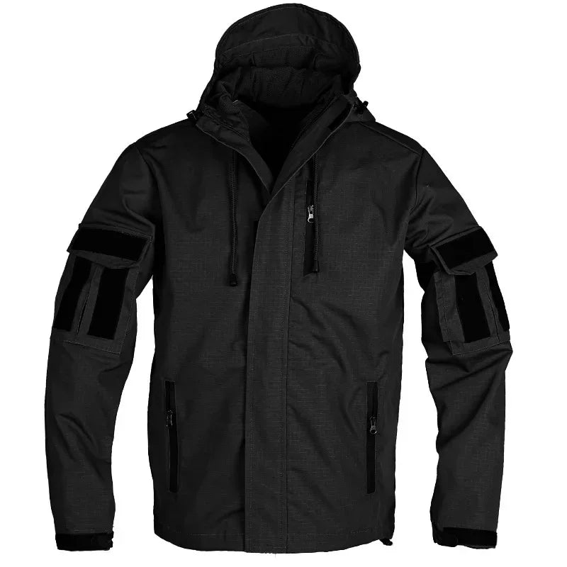 SP2 Assault 2.0 Combat Coat Spring Autumn Men Loose Windproof  Wear Resistant Tactical Top Outdoor Hooded Multi-pocket Uniform