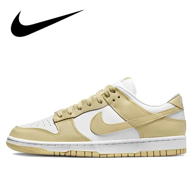 Nike Dunk Low Men Women Casual Skateboard Shoes Classics Black White Panda Genuine Non-slip Comfortable Sb Running Sneakers