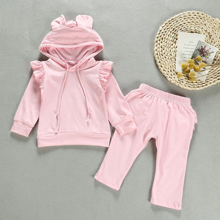 6m 24m Infant Nerborn Baby Boys Bear Ear Hooded