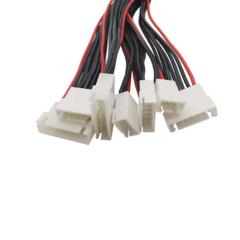 5Pcs/lot JST XH 2.54mm Pitch 2/3/4/5/6/7S 22AWG Silicone Wire Lipo Balance Wires Extension Cable Connector XH2.54 Male to Female
