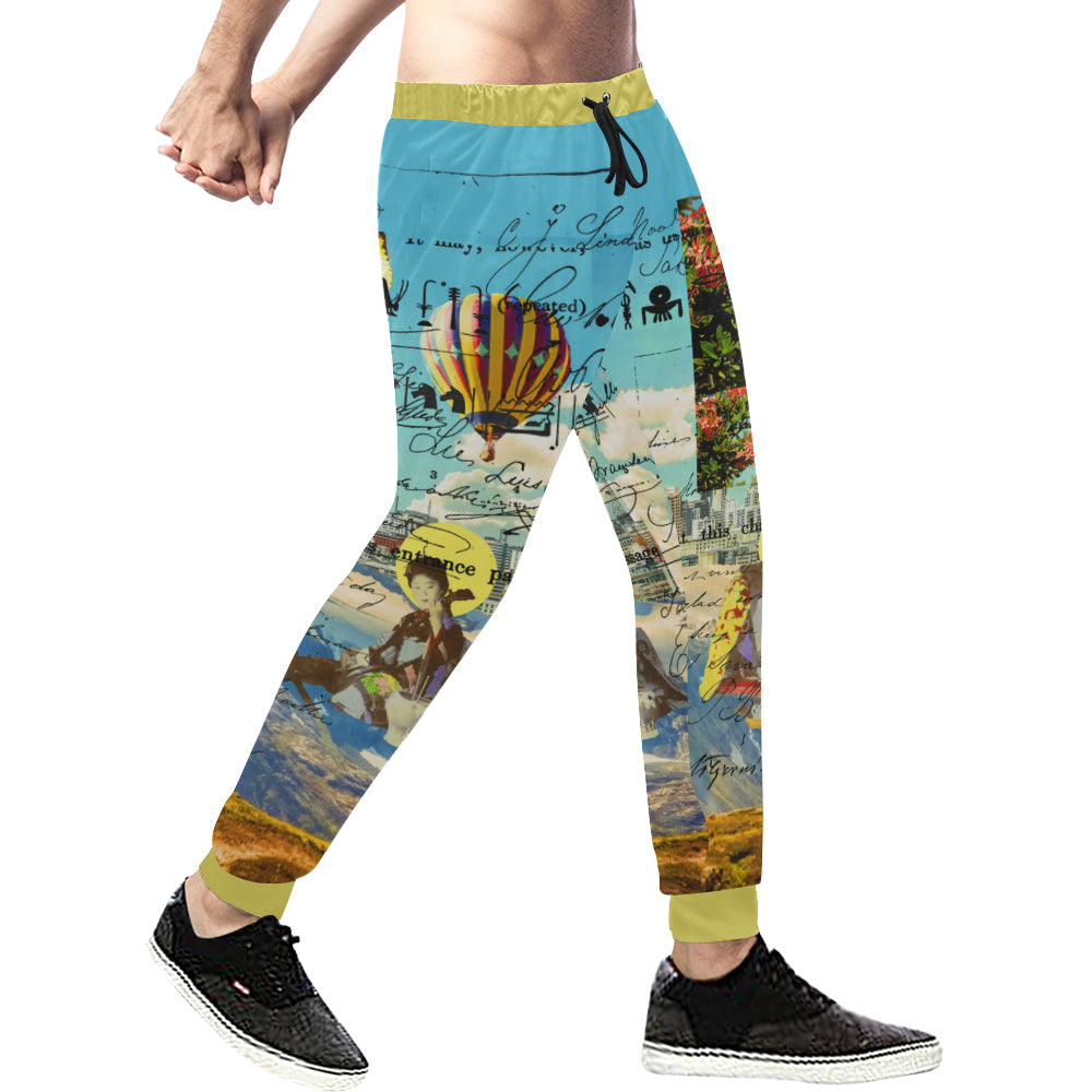 THE CONCERT II Men's All Over Print Sweatpants