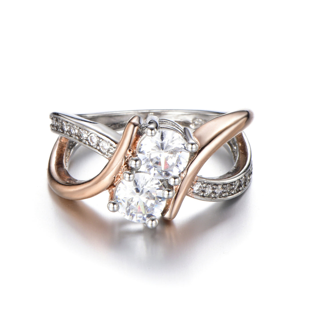 Women's Rose Gold Plated Ring