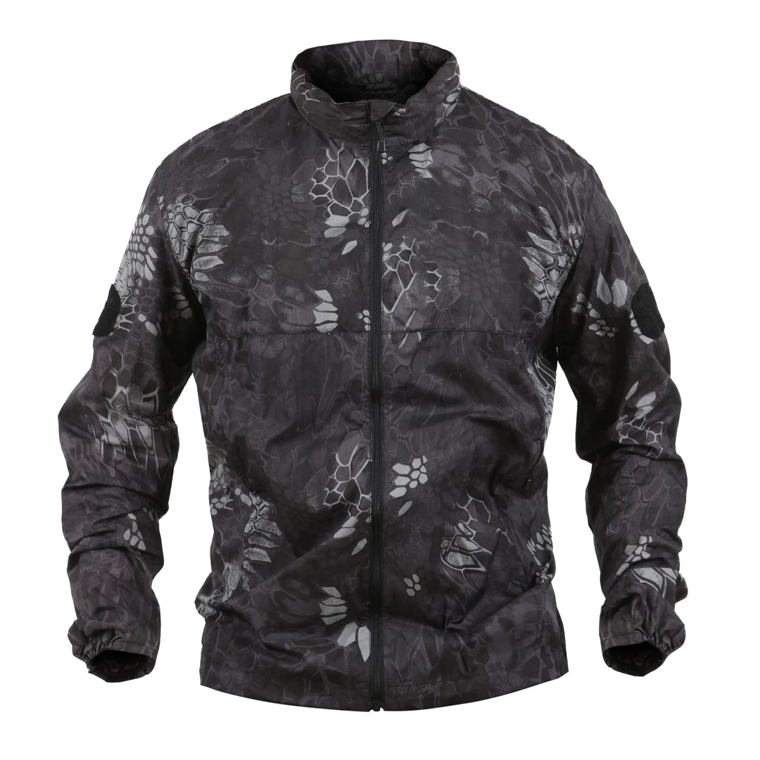 Outdoor Jacket For Men Quick Dry Tactic Skin Jacket Men Sunscreen Clothing Hooded Camouflage Ultra Light Thin Windbreaker Jacket