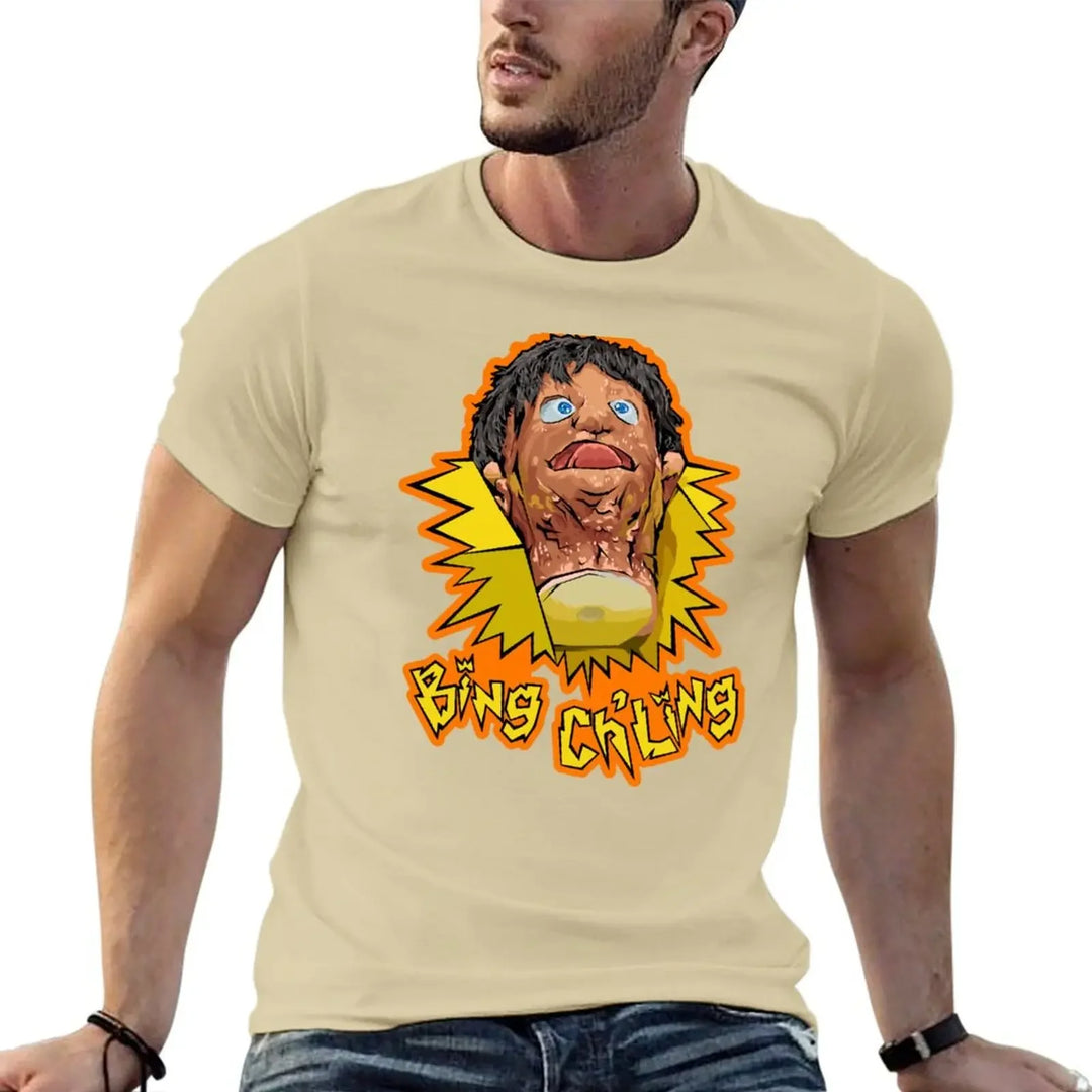 Bing Ch'Ling T-Shirt sports fans Aesthetic clothing men workout shirt