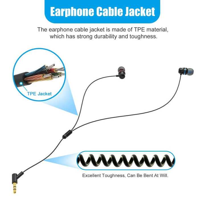 Noise Cancelling In Ear Headphones 360 Sound