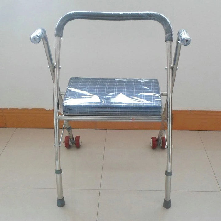 Portable Lifting Patient Seat Chair Comfortable Sitting Unique Handle Walking Aids Duschstuhl Mit Rückenlehne Bathroom Commode