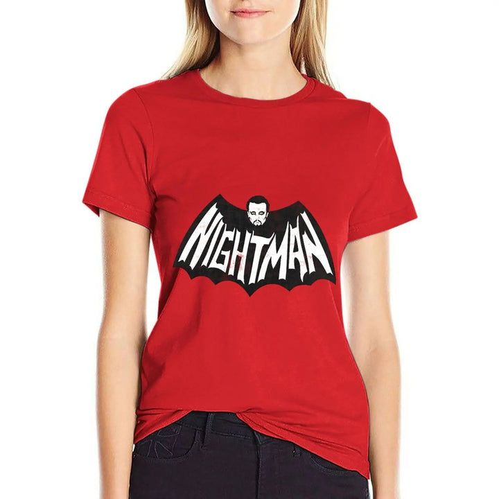 DayMan V NightMan T-Shirt Blouse Aesthetic clothing cropped t shirts for Women
