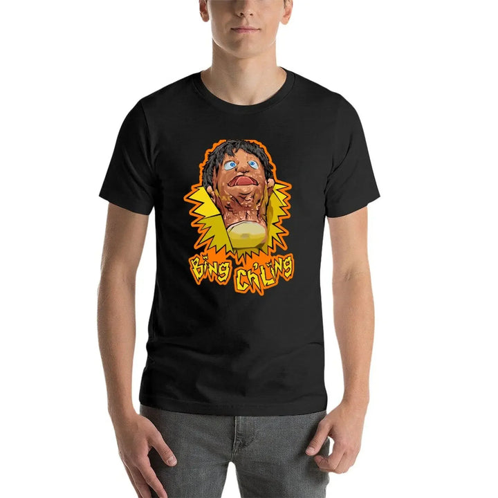 Bing Ch'Ling T-Shirt sports fans Aesthetic clothing men workout shirt