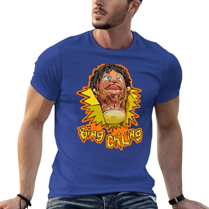 Bing Ch'Ling T-Shirt sports fans Aesthetic clothing men workout shirt