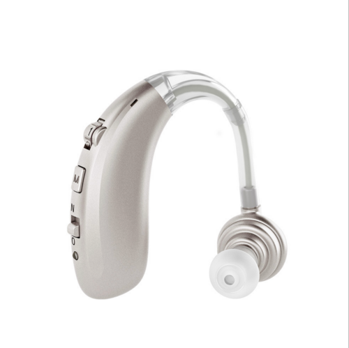 Rechargeable USB Hearing Aid Behind the Ear Sound Amplifier Elderly