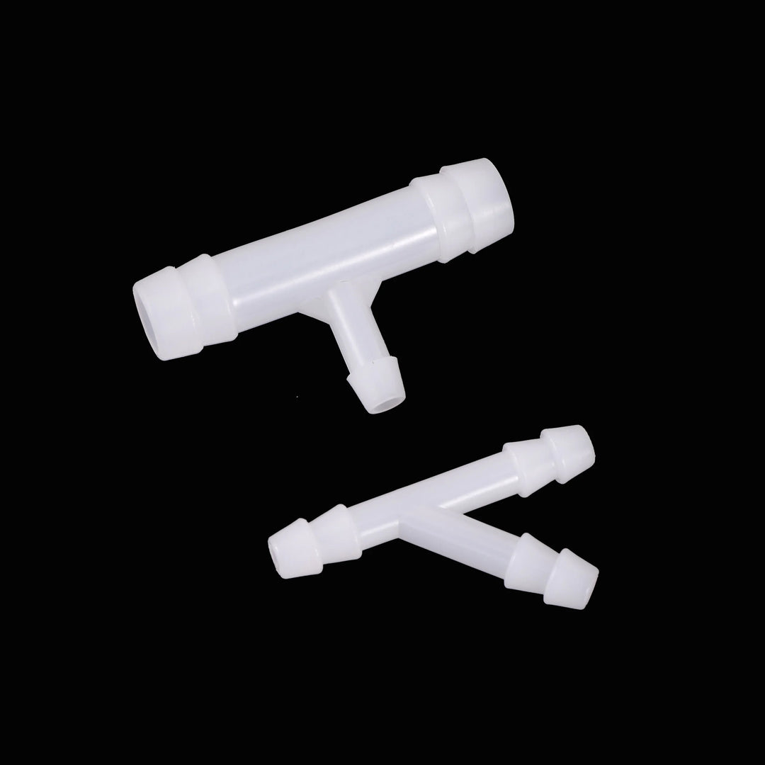 5Pcs 4/7mm Hose 8/11mm Hose Barb Water Connector Tee Y Coupling Garden Drip Irrigation Pipe Connection Fitting Water Splitter