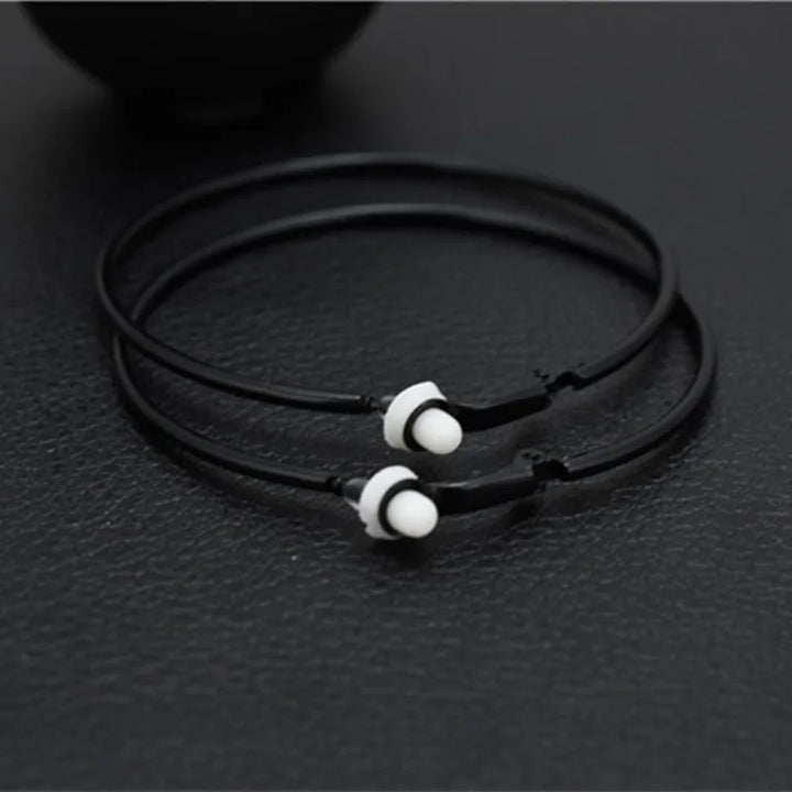 Clip on the ear without pierced Hoop earrings for women Big circle Black Round Personality punk 2021 Fashion Jewelry Accessories