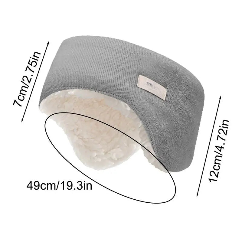 Winter Elastic Fashion Warm Sport Earmuffs for Women Men Unisex