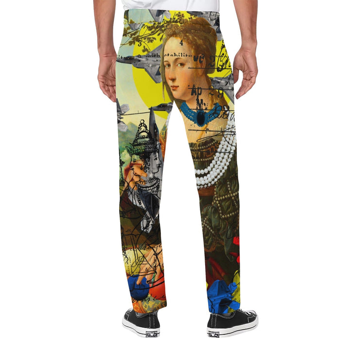 THE PLANE TECHNICIAN / UNPAINTER Men's All Over Print Casual Pants