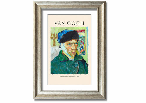 Self-Portrait With Bandaged Ear - 1889By Van Gogh