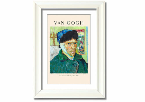Self-Portrait With Bandaged Ear - 1889By Van Gogh
