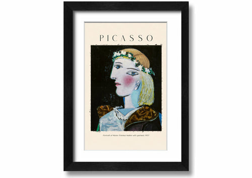 Portrait Of Marie-Therese Walter With Garland, 1937 By Picasso