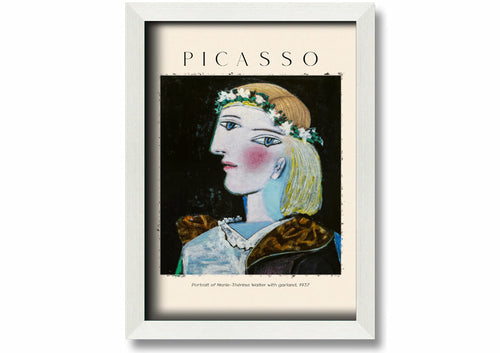 Portrait Of Marie-Therese Walter With Garland, 1937 By Picasso
