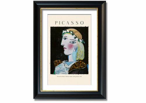 Portrait Of Marie-Therese Walter With Garland, 1937 By Picasso
