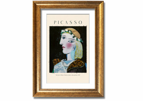 Portrait Of Marie-Therese Walter With Garland, 1937 By Picasso