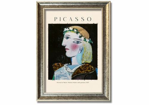 Portrait Of Marie-Therese Walter With Garland, 1937 By Picasso