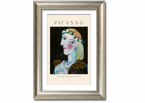 Portrait Of Marie-Therese Walter With Garland, 1937 By Picasso