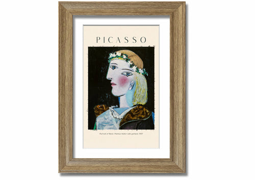 Portrait Of Marie-Therese Walter With Garland, 1937 By Picasso