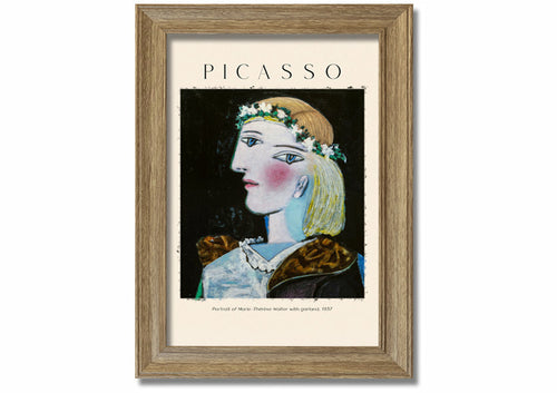 Portrait Of Marie-Therese Walter With Garland, 1937 By Picasso