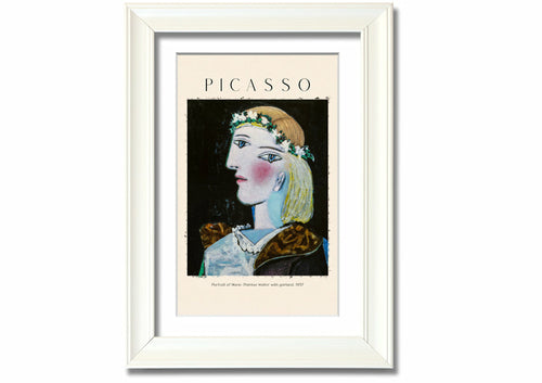 Portrait Of Marie-Therese Walter With Garland, 1937 By Picasso