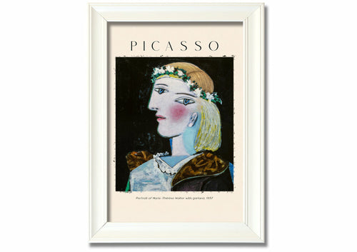 Portrait Of Marie-Therese Walter With Garland, 1937 By Picasso