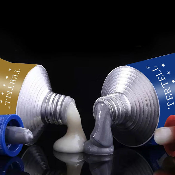 AB Metal Repair Glue High Strength Adhesive Fixing Agent Caster Glue Resistance Heat/Cold Metal Paste Accessories 20/50/70/100g