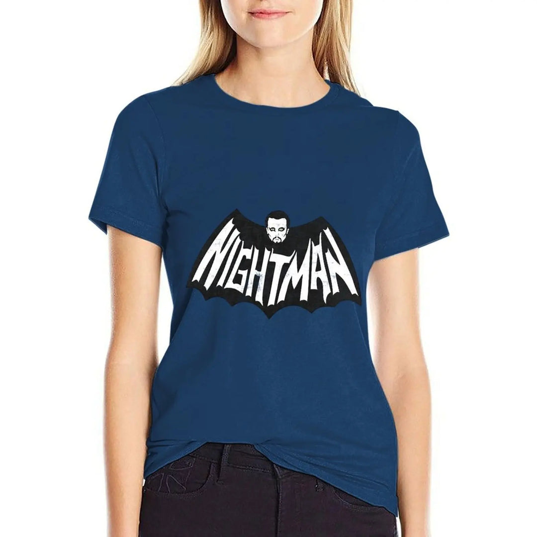DayMan V NightMan T-Shirt Blouse Aesthetic clothing cropped t shirts for Women