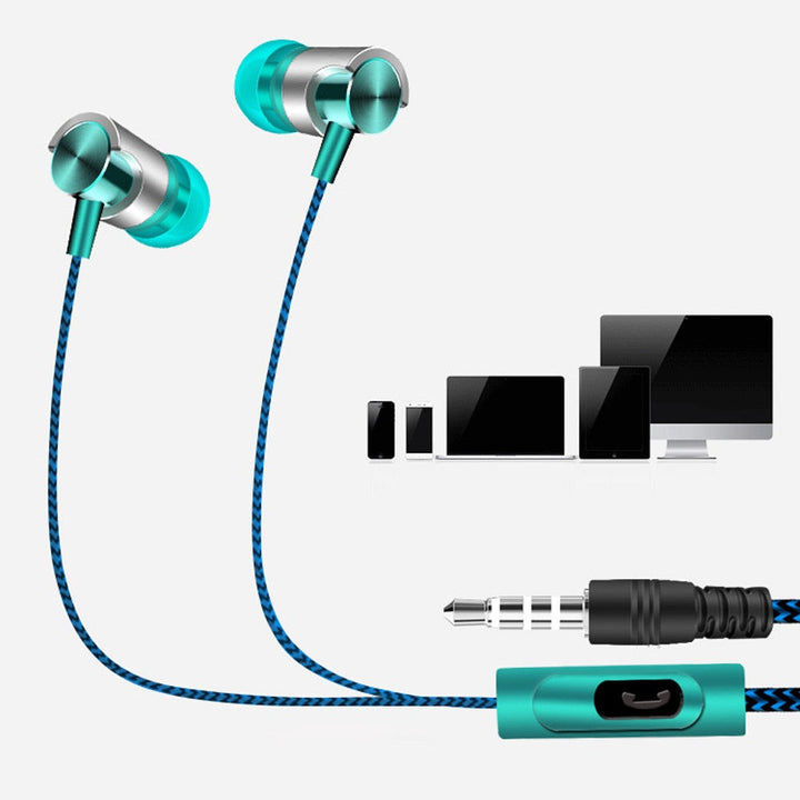 Universal in-ear headphone wire
