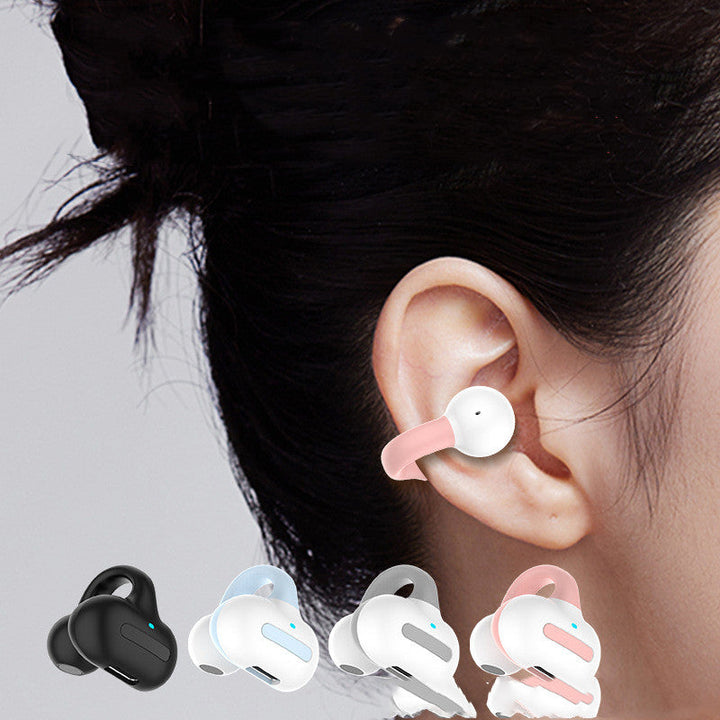 Wireless Audio Earpiece Over-the-ear Clip