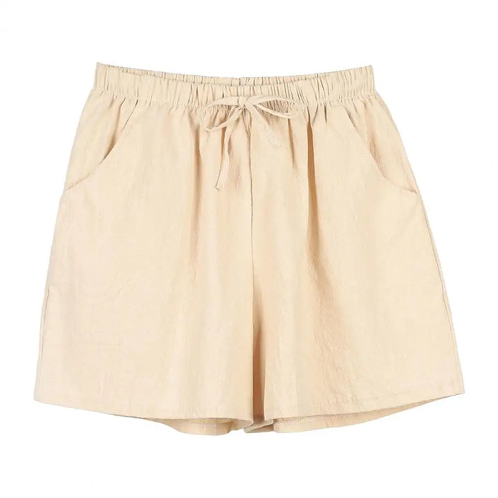 Summer Women Shorts Elastic High Waist Loose Drawstring Sport Jogging Homewear Short Pants Pajama Shorts