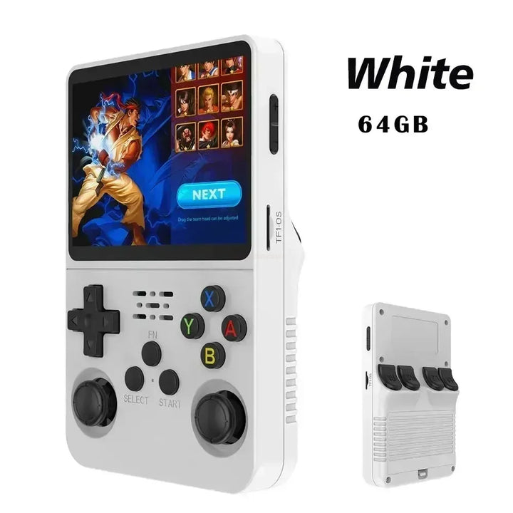 128G R36S Retro Handheld Video Game Console Linux System 3.5 Inch IPS Screen R35s Pro Portable Pocket Video Player 64GB Games