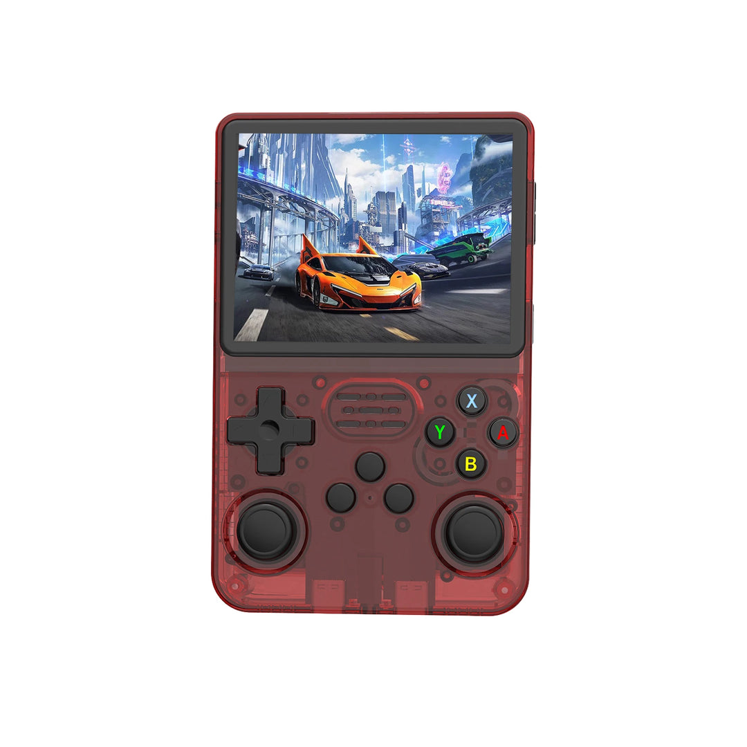 R36S Retro Handheld Video Game Console Linux System 3.5 Inch IPS Screen Portable Player 64GB GamesMultiple colors are available