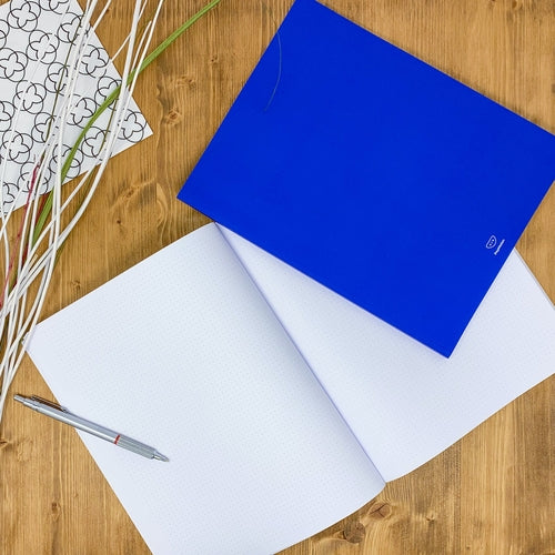Dotted notebook, 108 page, soft touch cover, A4/A5/A5 pad, 24 color