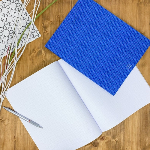 Dotted notebook, 108 page, soft touch cover, A4/A5/A5 pad, 24 color