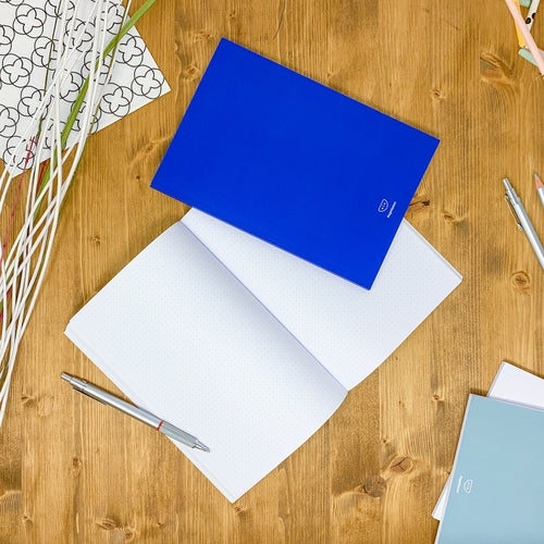 Dotted notebook, 108 page, soft touch cover, A4/A5/A5 pad, 24 color