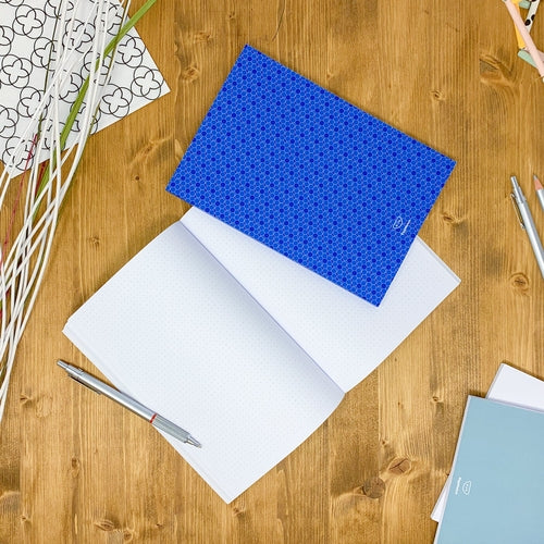 Dotted notebook, 108 page, soft touch cover, A4/A5/A5 pad, 24 color