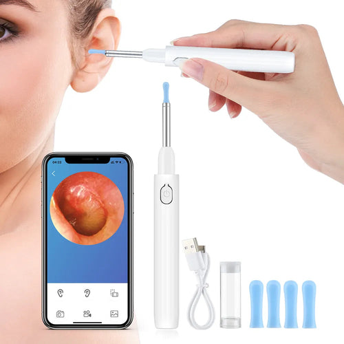 Wireless Smart Visual Ear Pick Removal Ear Wax Cleaner Spoon 3.5mm